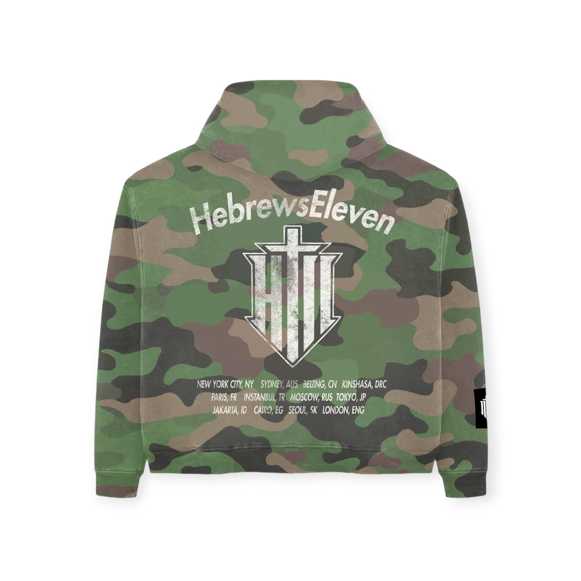 Camo Zip Up