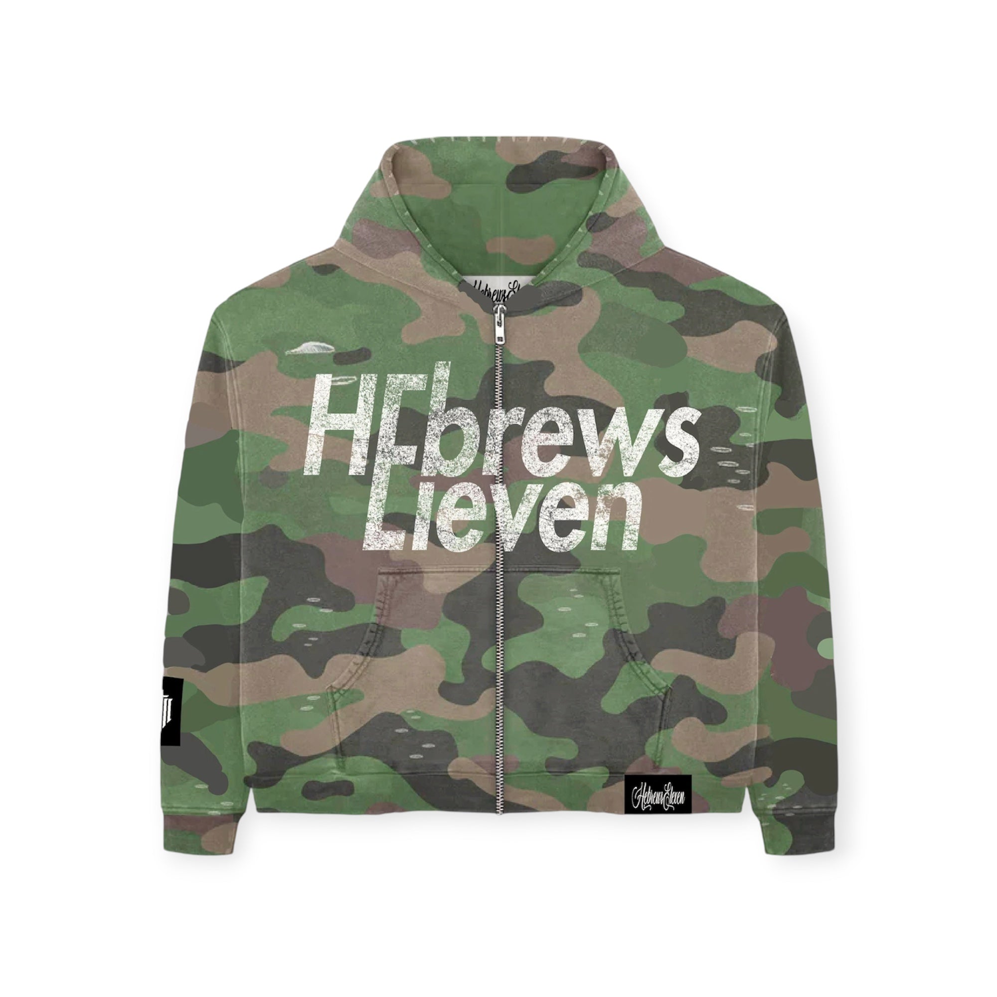 Camo Zip Up